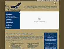 Tablet Screenshot of cgcbuilders.net